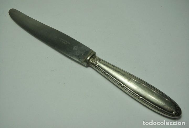 Antig&uuml;edades: Cuchillo Christofle Paris con mango de plata &middot; ca. 1920&ndash;1940 - Foto 1