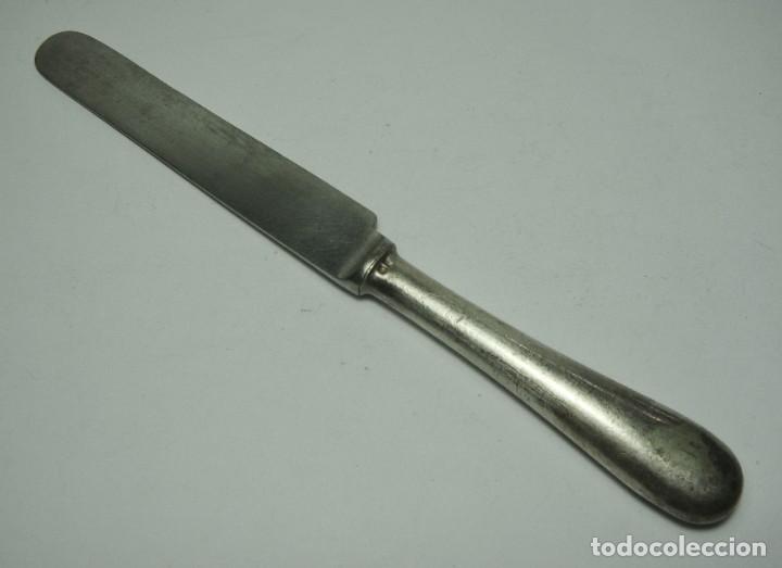 Antig&uuml;edades: Cuchillo Christofle con mango de plata &middot; ca. 1920&ndash;1940 - Foto 1