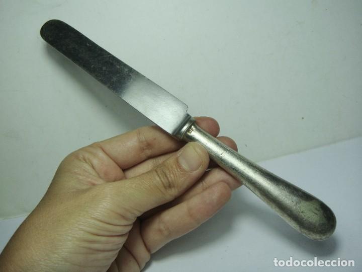Antig&uuml;edades: Cuchillo Christofle con mango de plata &middot; ca. 1920&ndash;1940 - Foto 2