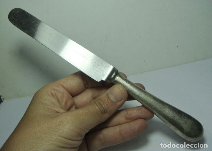 Antig&uuml;edades: Cuchillo Christofle con mango de plata &middot; ca. 1920&ndash;1940 - Foto 4