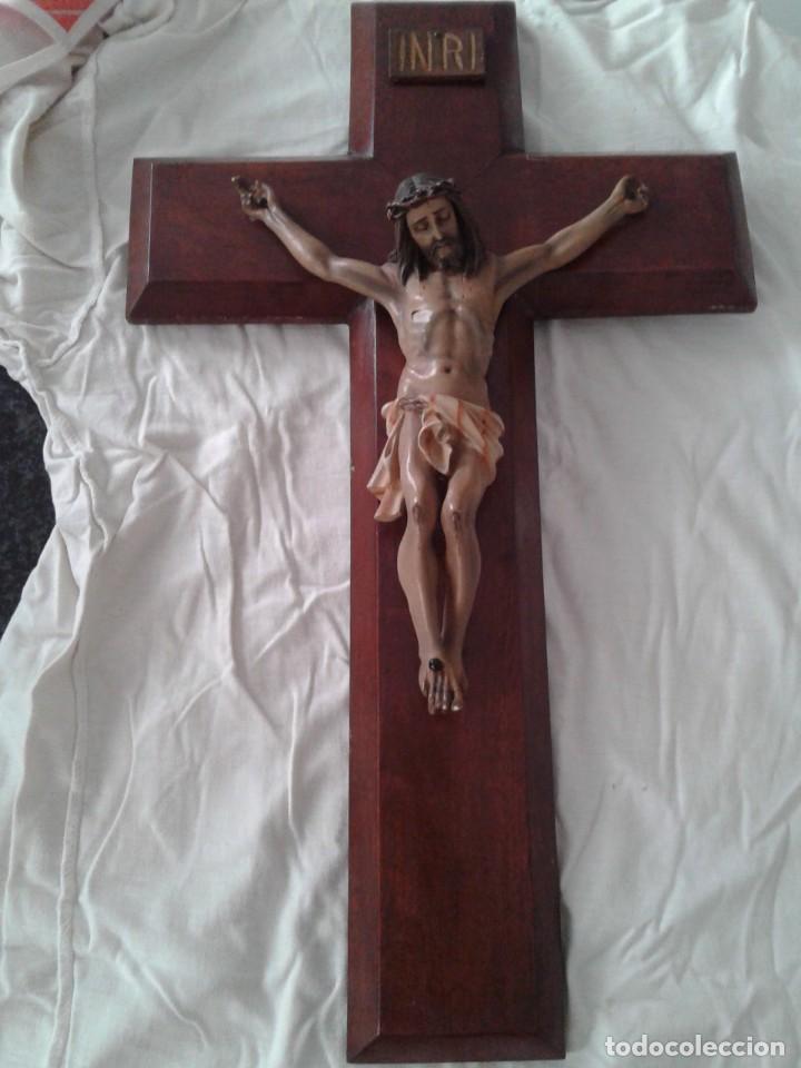 Antig&uuml;edades: CRUCIFIJO ANTIGUO - Foto 2