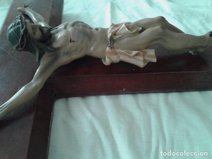 Antig&uuml;edades: CRUCIFIJO ANTIGUO - Foto 3