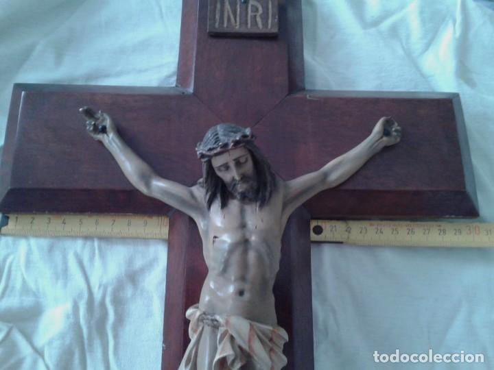 Antig&uuml;edades: CRUCIFIJO ANTIGUO - Foto 9