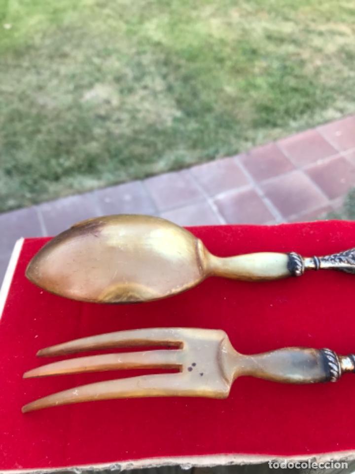 Antig&uuml;edades: Cubiertos de Asta - Foto 7