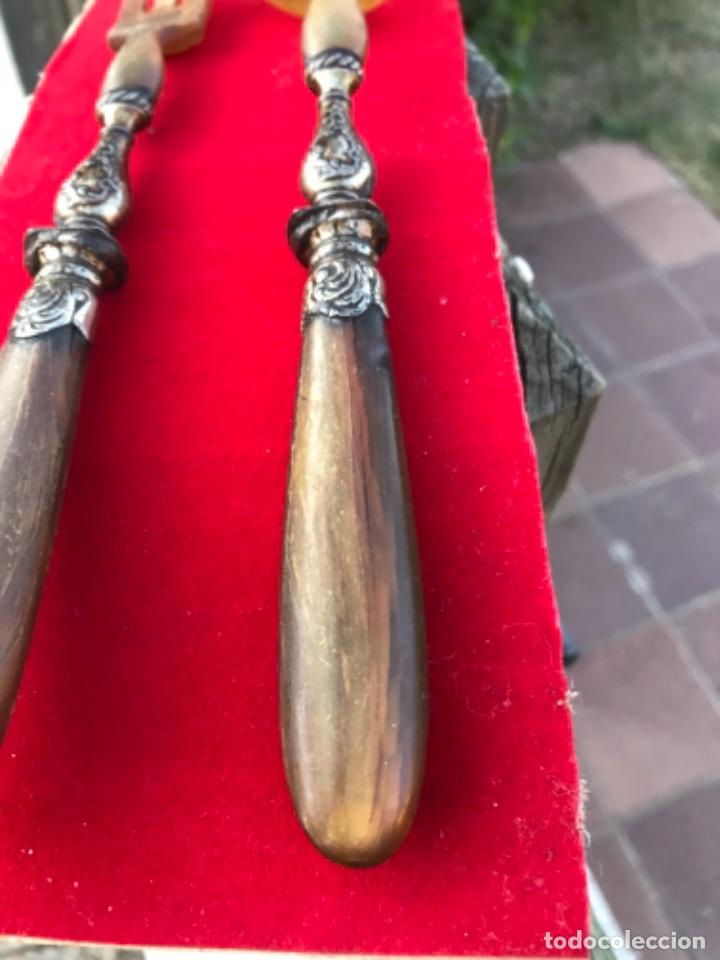 Antig&uuml;edades: Cubiertos de Asta - Foto 10