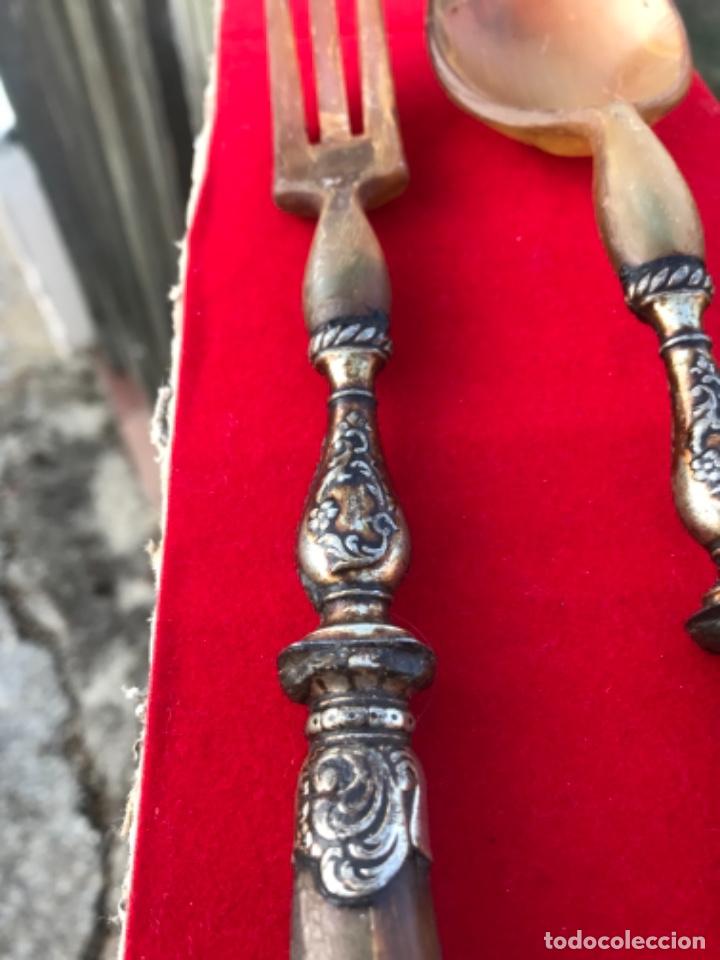 Antig&uuml;edades: Cubiertos de Asta - Foto 11