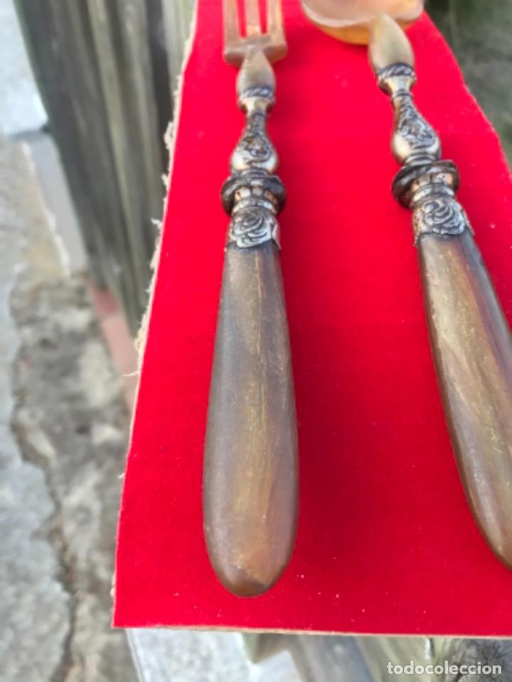Antig&uuml;edades: Cubiertos de Asta - Foto 13