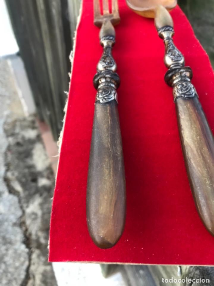Antig&uuml;edades: Cubiertos de Asta - Foto 14