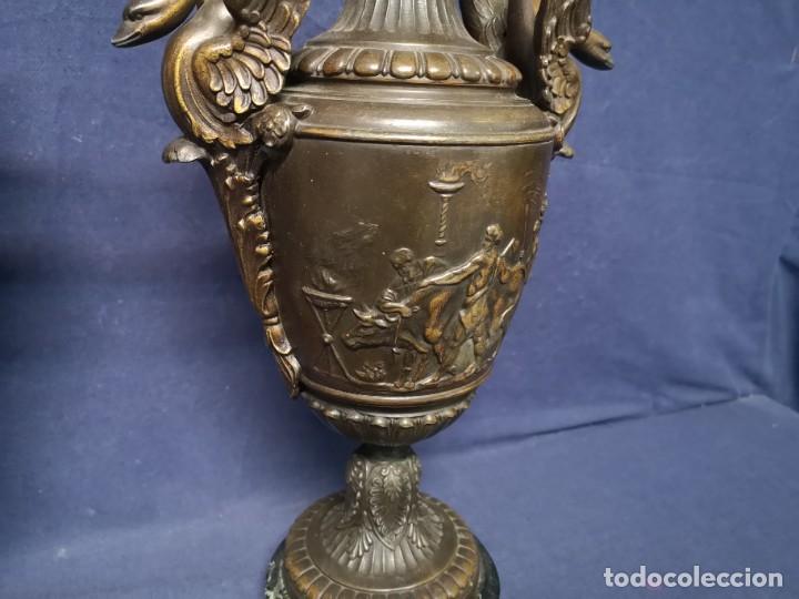 Antig&uuml;edades: PAREJA DE JARRONES FRANCESES IMPERIO - Foto 13