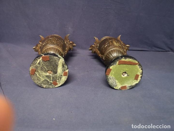 Antig&uuml;edades: PAREJA DE JARRONES FRANCESES IMPERIO - Foto 17