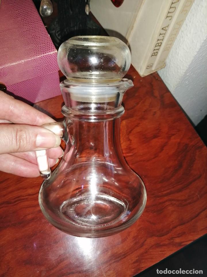 Antig&uuml;edades: Aceitera de cristal - Foto 3