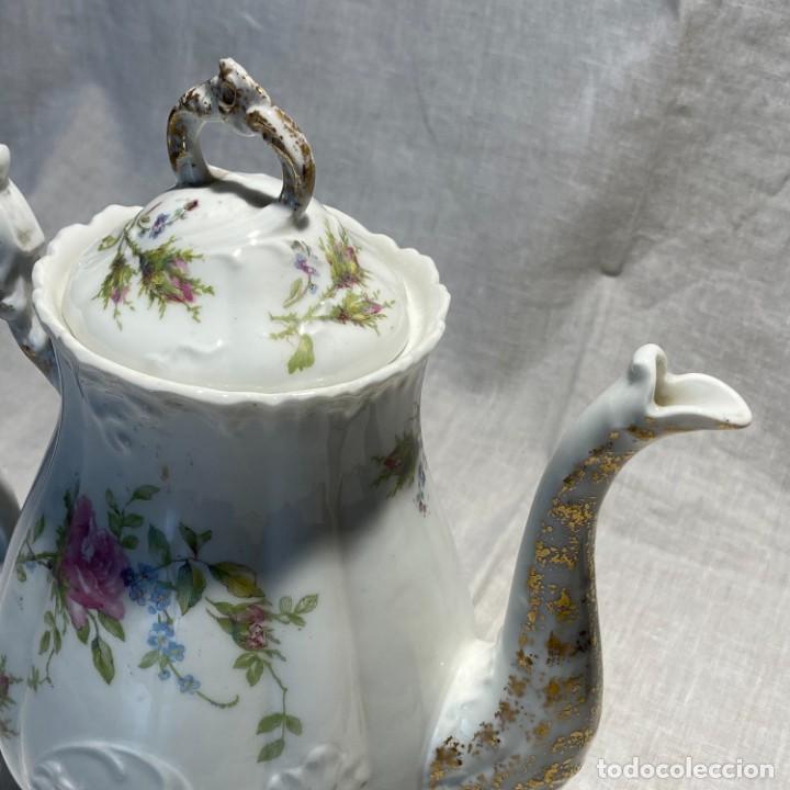 Antig&uuml;edades: Cafetera porcelana - Foto 6