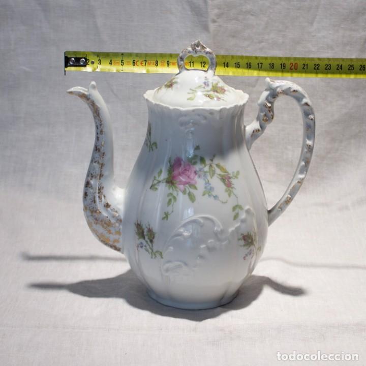 Antig&uuml;edades: Cafetera porcelana - Foto 9