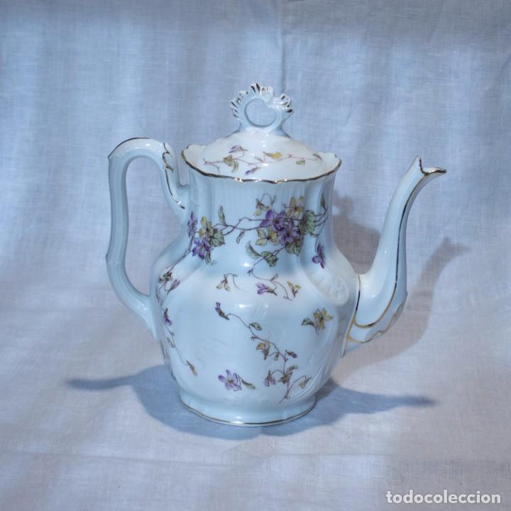 Antig&uuml;edades: Cafetera porcelana LIMOGES - Foto 2