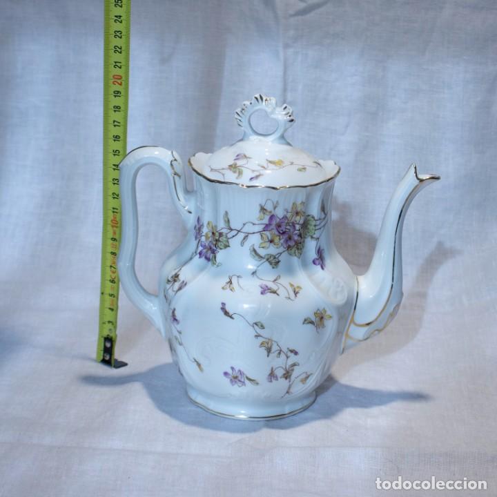 Antig&uuml;edades: Cafetera porcelana LIMOGES - Foto 3