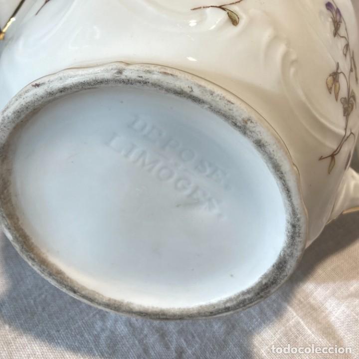 Antig&uuml;edades: Cafetera porcelana LIMOGES - Foto 7