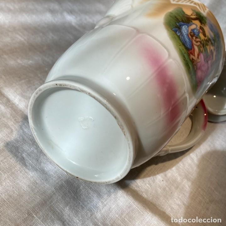 Antig&uuml;edades: Cafetera porcelana - Foto 4