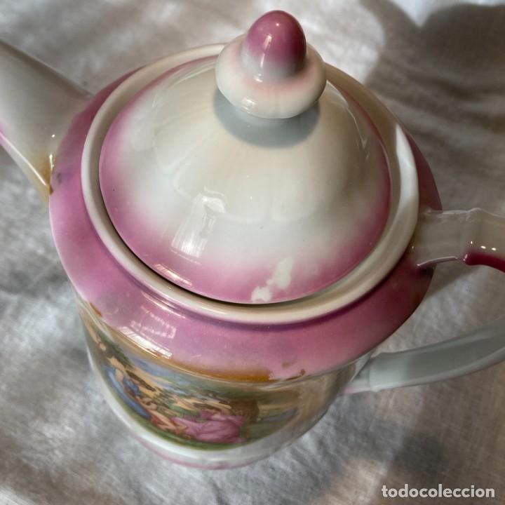 Antig&uuml;edades: Cafetera porcelana - Foto 5