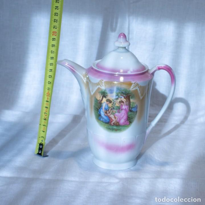Antig&uuml;edades: Cafetera porcelana - Foto 7