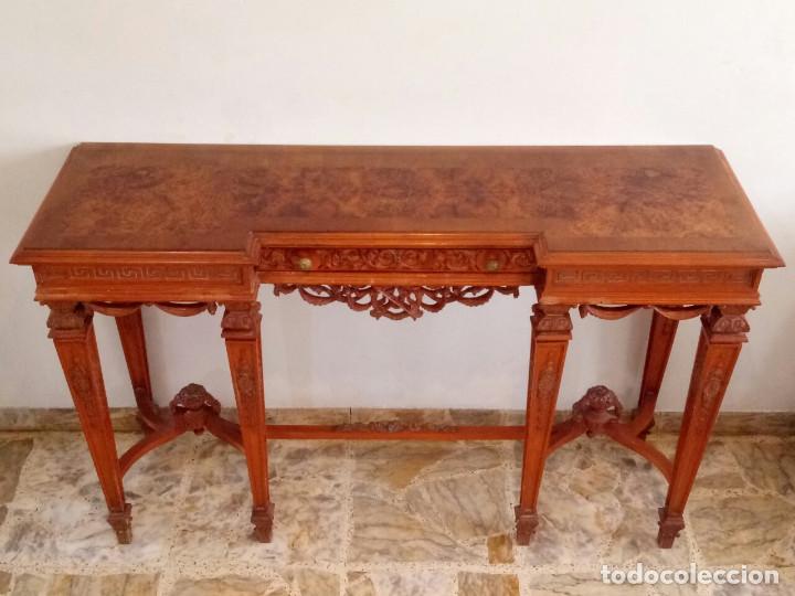 Antig&uuml;edades: Aut&eacute;ntica consola Luis XIV - Foto 2