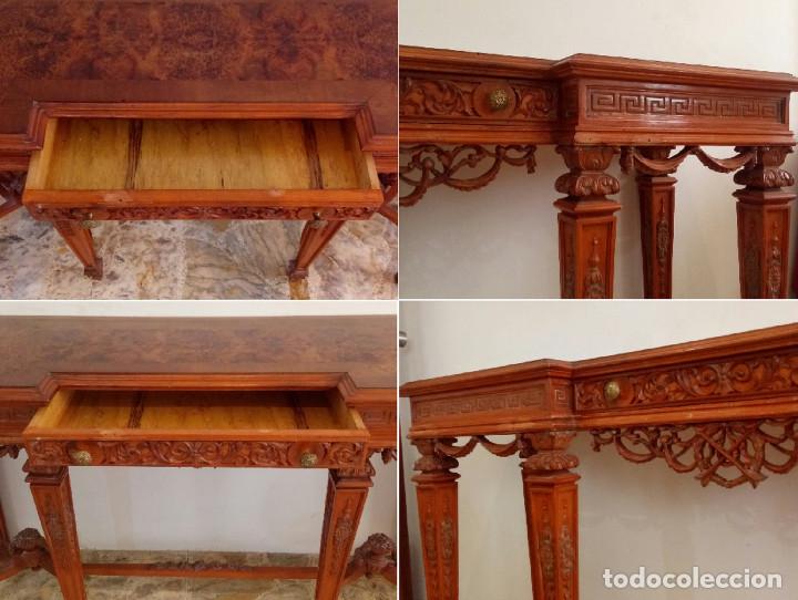 Antig&uuml;edades: Aut&eacute;ntica consola Luis XIV - Foto 7