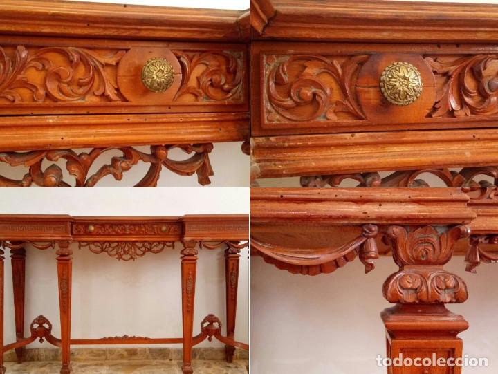Antig&uuml;edades: Aut&eacute;ntica consola Luis XIV - Foto 9