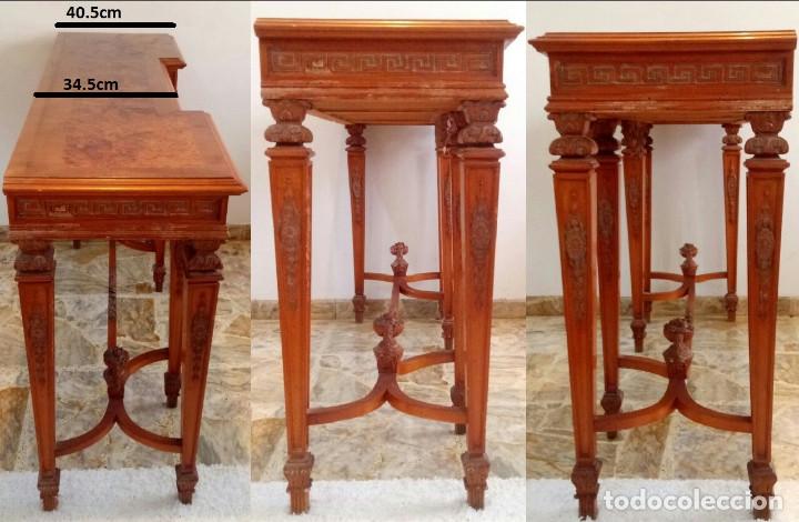 Antig&uuml;edades: Aut&eacute;ntica consola Luis XIV - Foto 15