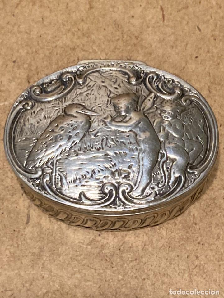 Antig&uuml;edades: Lote de 12 cajas de plata - Foto 10