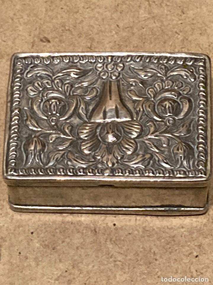 Antig&uuml;edades: Lote de 12 cajas de plata - Foto 44