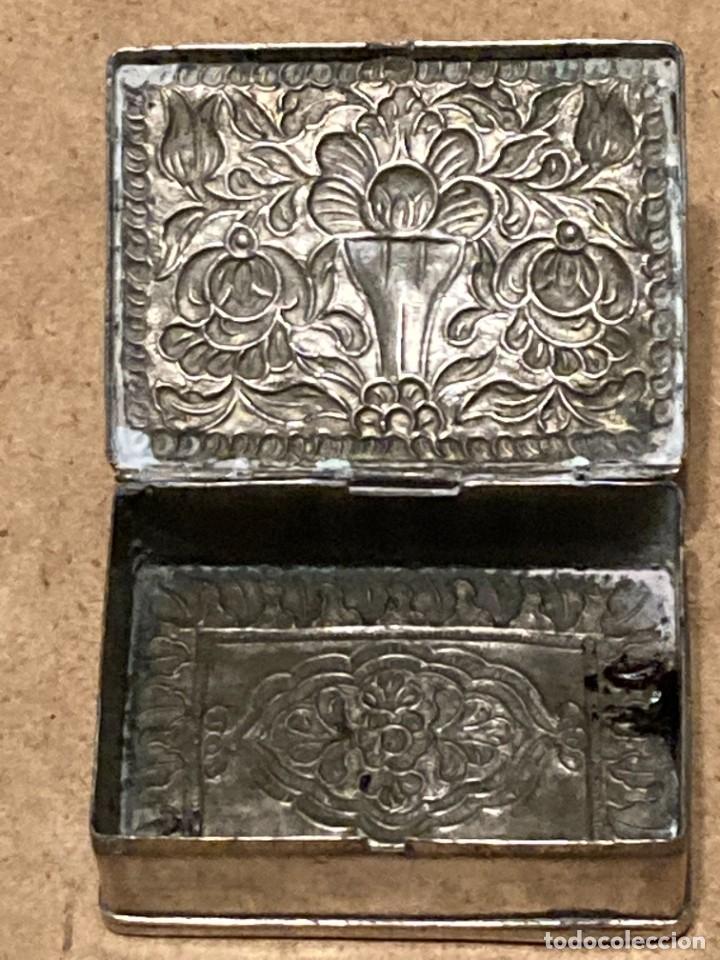 Antig&uuml;edades: Lote de 12 cajas de plata - Foto 48