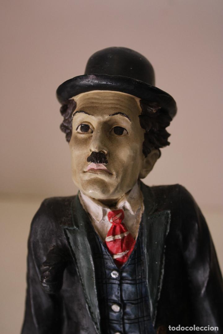 Antig&uuml;edades: figura charles chaplin con perro - Foto 2
