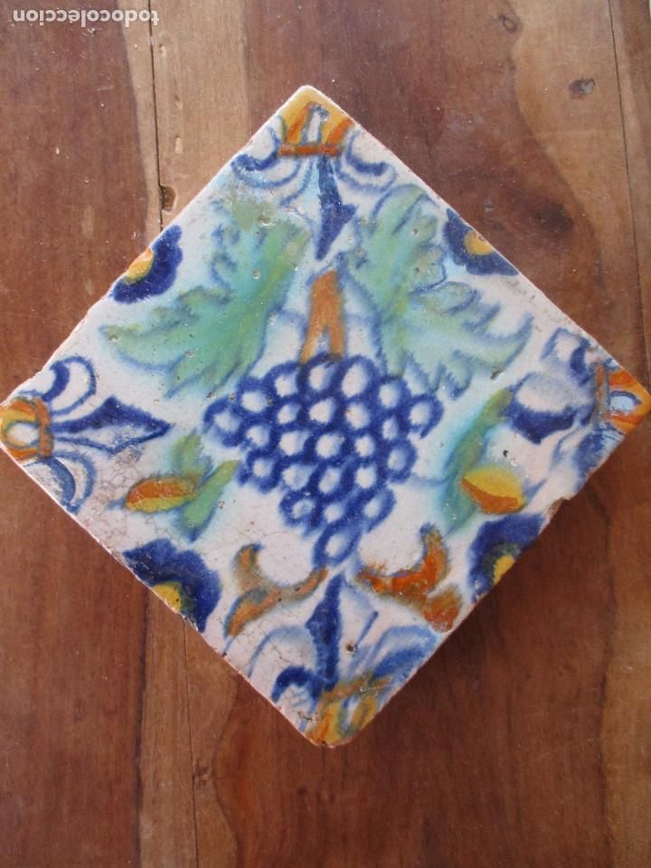 Antig&uuml;edades: Azulejo Delft siglo XVII - Foto 1