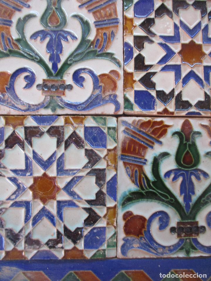 Antig&uuml;edades: Composicion azulejos Pickman (La Cartuja) - Foto 2