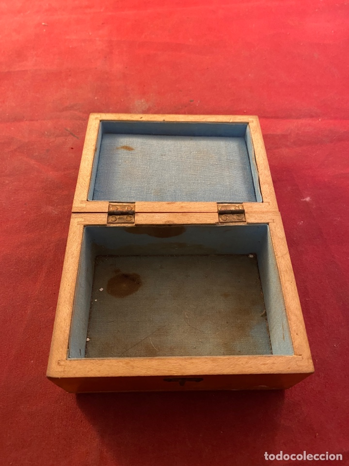 Antig&uuml;edades: Caja madera SEGOVIA EL ALCAZAR - Foto 2
