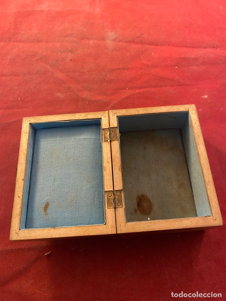 Antig&uuml;edades: Caja madera SEGOVIA EL ALCAZAR - Foto 3