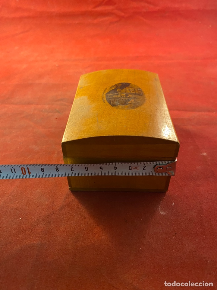 Antig&uuml;edades: Caja madera SEGOVIA EL ALCAZAR - Foto 7