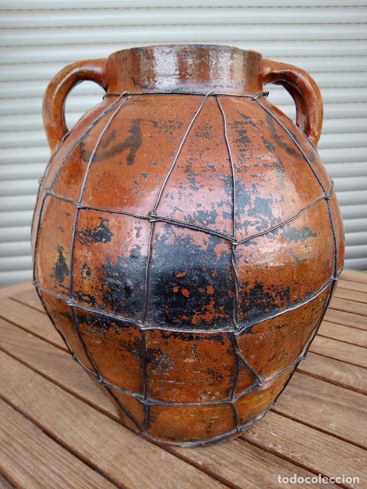 Antig&uuml;edades: Antigua olla alambrada de Naval (Huesca) - Foto 1