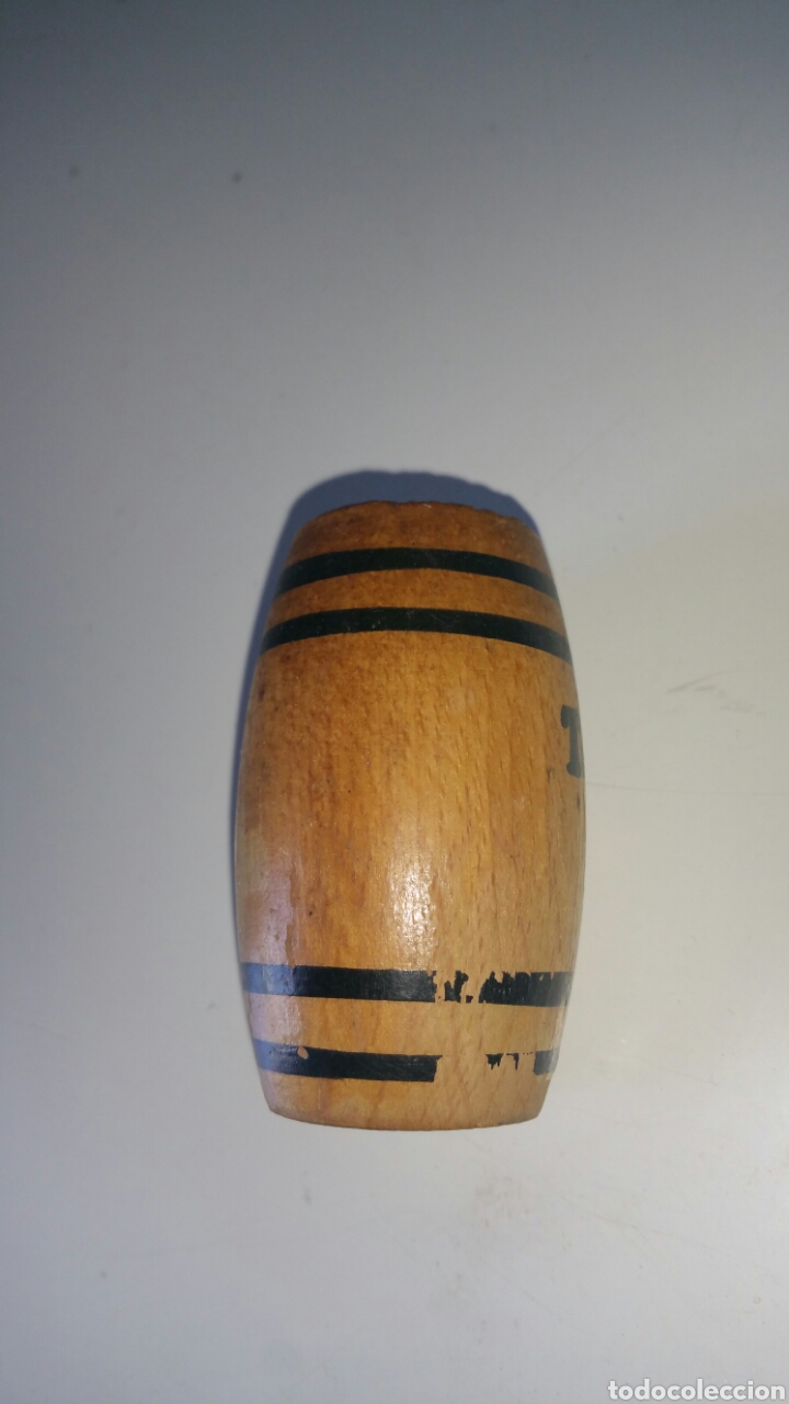 Antig&uuml;edades: Palillero de madera, &rdquo; Terry me va &rdquo;, centenario terry. - Foto 4