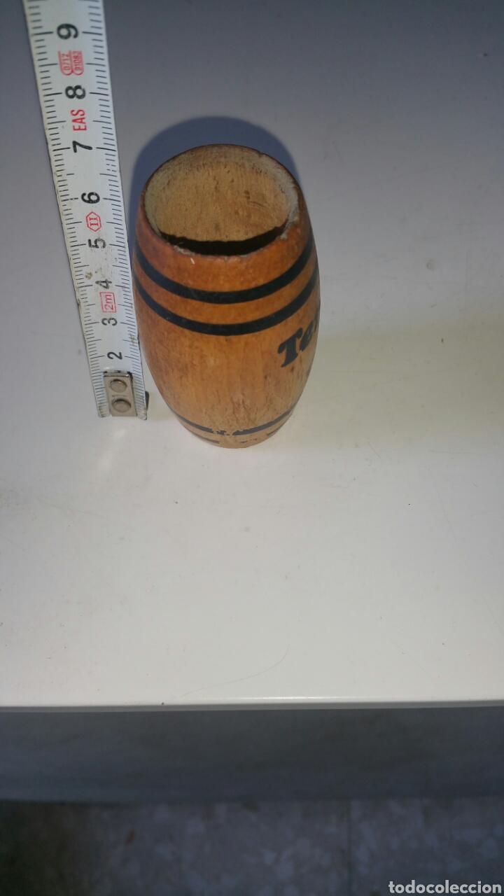 Antig&uuml;edades: Palillero de madera, &rdquo; Terry me va &rdquo;, centenario terry. - Foto 6