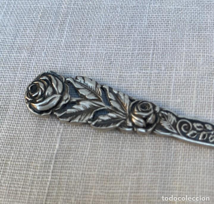 Antig&uuml;edades: Cucharilla plata - Foto 2