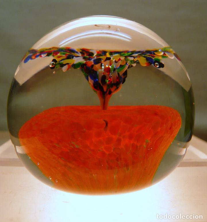 Antig&uuml;edades: Espectacular pisapapeles en cristal de Murano - Foto 2