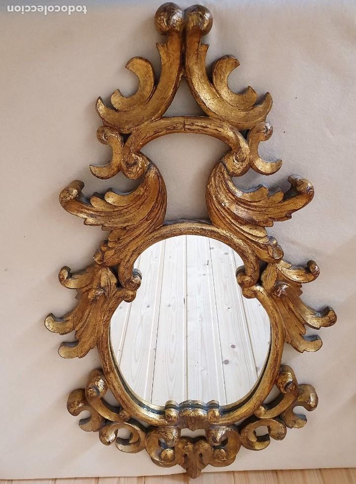 Antig&uuml;edades: PAREJA DE CORNUCOPIAS ANTIGUAS DE MADERA - Foto 3