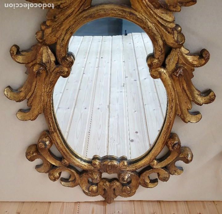 Antig&uuml;edades: PAREJA DE CORNUCOPIAS ANTIGUAS DE MADERA - Foto 4