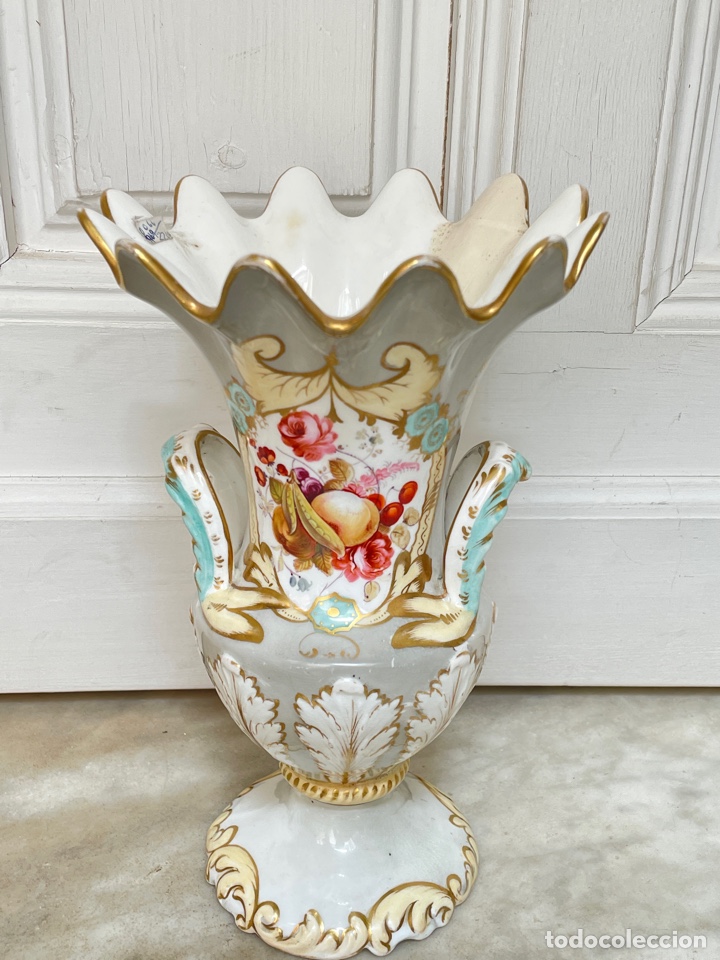 Antig&uuml;edades: Jarr&oacute;n isabelino de porcelana - Foto 2