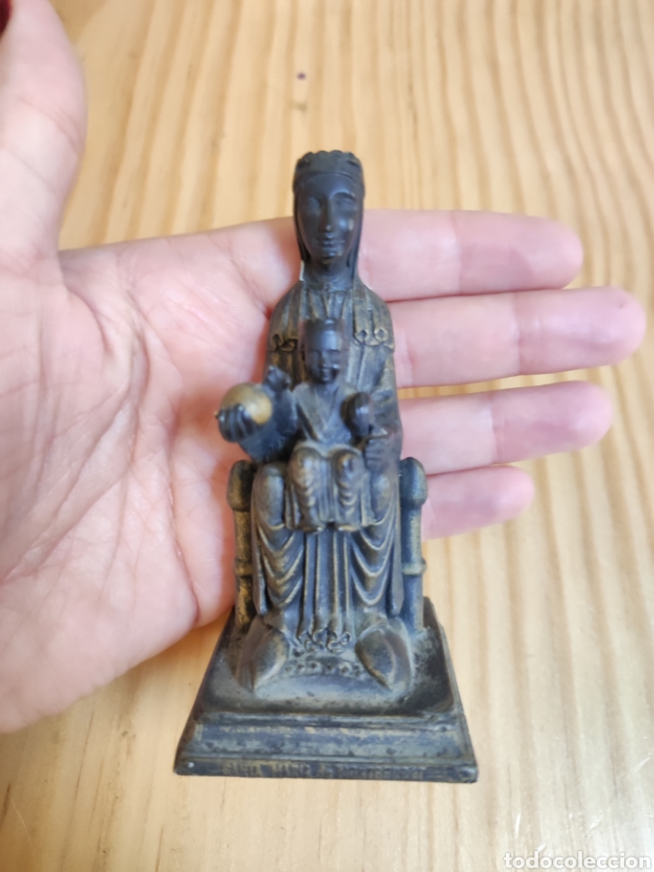 Antig&uuml;edades: Talla Virgen Montserrat - Foto 6