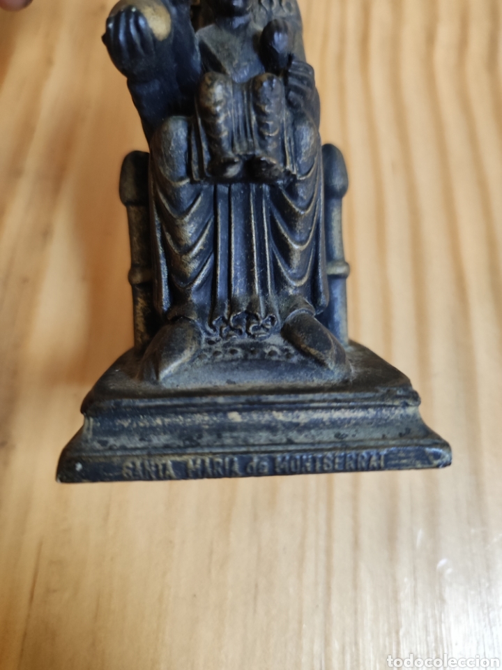 Antig&uuml;edades: Talla Virgen Montserrat - Foto 7