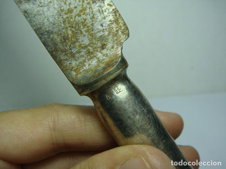 Antig&uuml;edades: Cuchillo antiguo con mango de plata &middot; ca. 1880&ndash;1910 - Foto 3