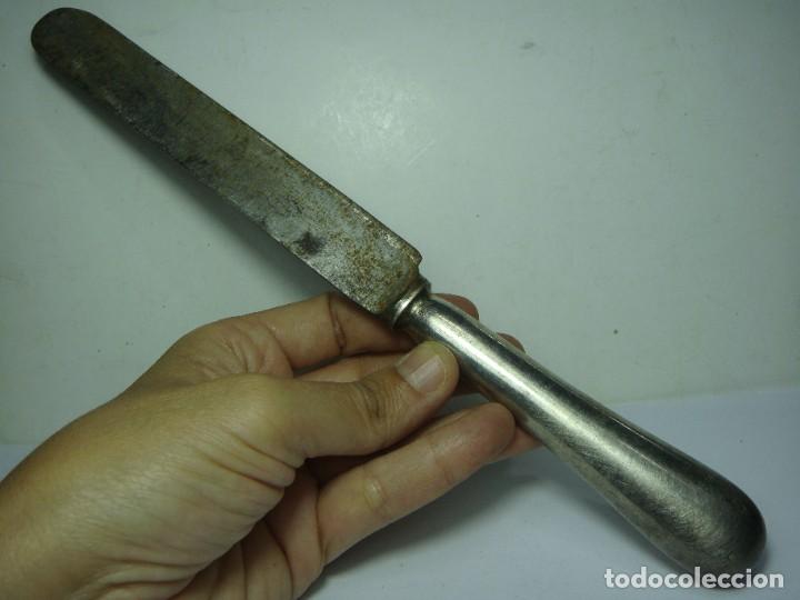 Antig&uuml;edades: Cuchillo antiguo con mango de plata &middot; ca. 1880&ndash;1910 - Foto 4