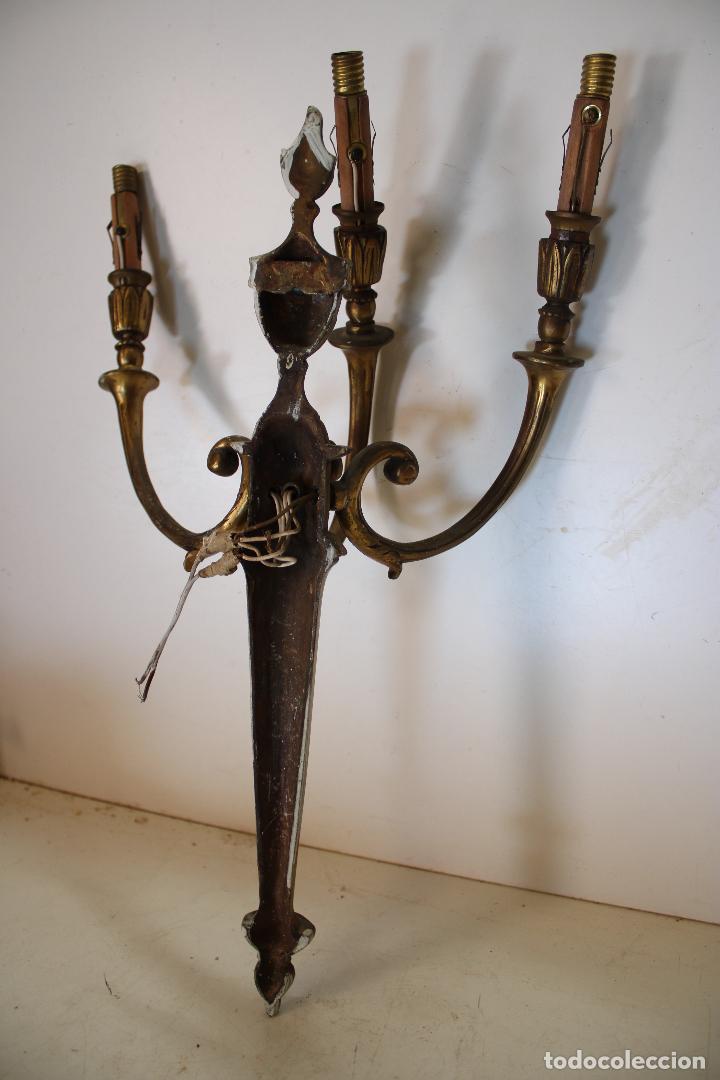 Antig&uuml;edades: aplique de bronce - Foto 3