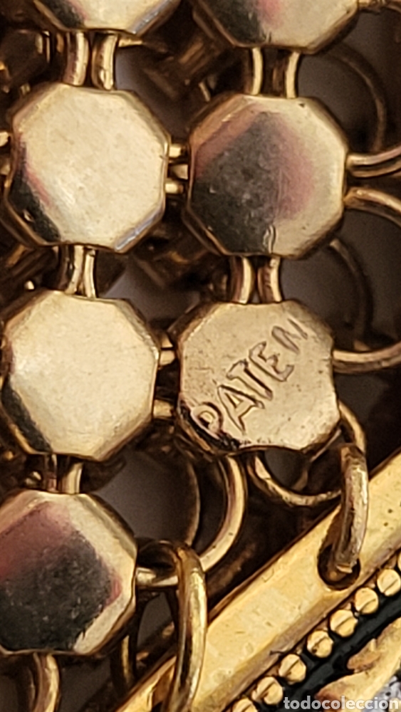 Antig&uuml;edades: MONEDERO VINTAGE DORADO - Foto 3